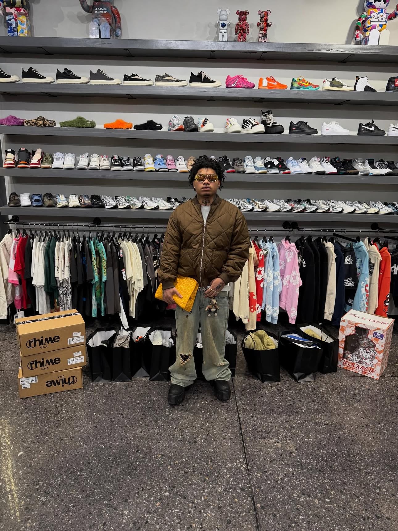 Inside HAVEN — the sneaker wall at Concord Mills
