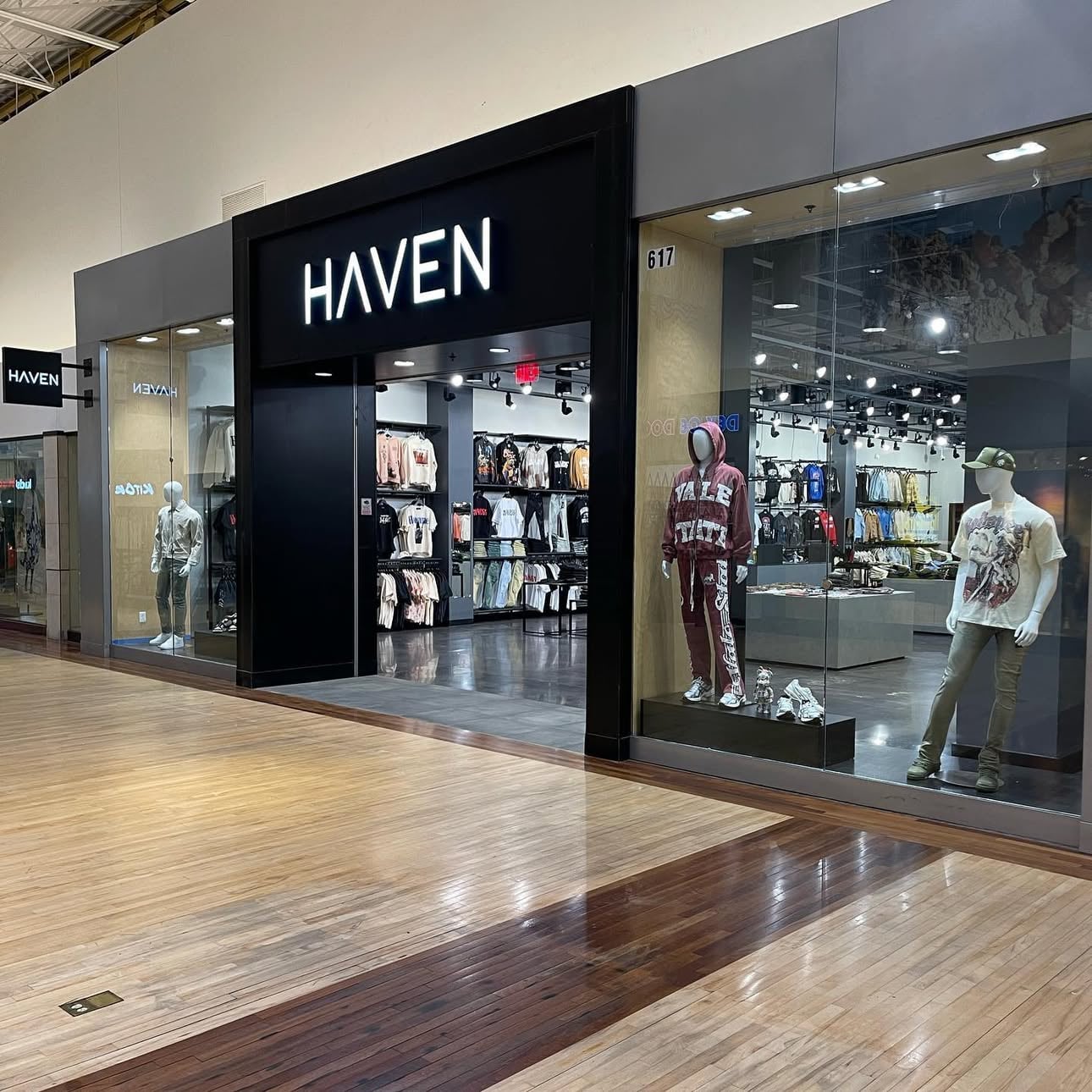 HAVEN storefront at Concord Mills Mall